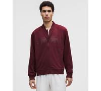 lululemon - Men's Engineered Knit Mesh Tennis Jacket pour Hommes - Burgundy - Taille L