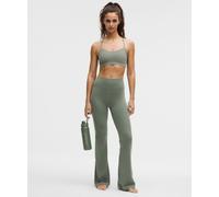 lululemon - Pantalon Groove évasé taille haute en Nulu Court pour Femmes - Pastel - Taille 8