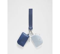 lululemon - Pochette double à dragonne - Bleu