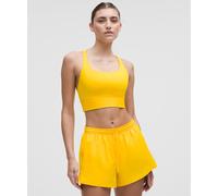 lululemon - Soutien-gorge Energy Long pour Femmes - Jaune - Taille 2