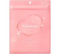 Lululun Pure Every Lot de 7 paquets de masques hydratants et raffermissants avec extraits de noix de cocoa, de wakame et de canneberge, sans parfum, soin quotidien de la peau
