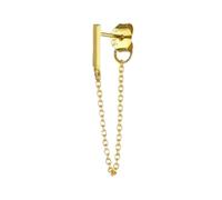 LULUMAIC Bijoux Bijoux Dames Boucles d'oreilles, 1 pièces Punk Punk Minimaliste éclair Boucles Oreilles de Goujon Oreilles Boucles d'oreilles en Bouchon d'oreille pour Hommes et Femmes A30