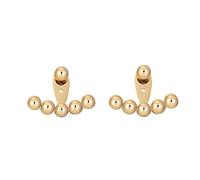 LULUMAIC Bijoux Boucles d'oreilles, Design Sense Back Boucles d'oreilles de Haricot pour la Femme coréenne Bijoux Accessoires inhabituels pour Les Filles de fête Goth Cadeaux pour Petite Amie,
