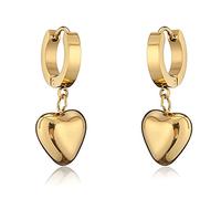 LULUMAIC Bijoux Boucles d'oreilles, en Acier Inoxydable Butterfly Heart Star Slebing Drop Orees Moucles Hip Hop Punk Lady Jewelry Accessoires Merveilleux Cadeaux présents pour Petite Amie, Femme,