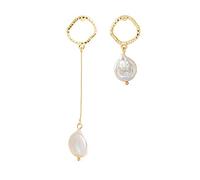 LULUMAIC Boucles d'oreilles de Bijoux, alliages géométriques Perles d'eau fraîche Femmes de Boucles d'oreilles Mignonnes Petite Percing Percing Delalicat Lady Birthday Fête de fête pour