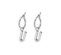 LULUMAIC Boucles d'oreilles de Femmes Bijoux, 26 Lettres A à z Pendentif Unisexe Huggie Hoop Ooys Oreads Trendy Femme Couleur Vintage Men Femmes Bijoux Présents pour Petite Amie, épouse, sœur,