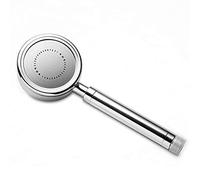 LULUMAIC Douches à Main, pseanche de Douche de Pluie - 3 Pouces à Haute Pression de Massage de Massage de Massage Douche à Main avec Buses de Jet Anti-Blog - Finition chromée brossée - émission de