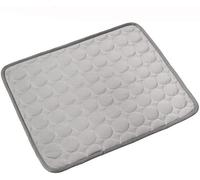 LULUMAIC Grand Tapis de Refroidissement pour Chien, Tapis de Refroidissement pour Chien Grands et Lavables Lits pour Animaux de Compagnie Coussin de Glace Canapé Maison Chiot Canapé Chenil