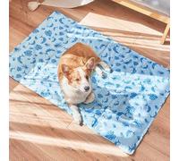 LULUMAIC Grand Tapis de Refroidissement pour Chien, Tapis Frais, Coussin de Gel Froid pour Chien, crème glacée d'été, Tapis Auto-refroidissant, Matelas pour Chat, Matelas pour Animaux de