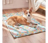 LULUMAIC Grand Tapis de Refroidissement pour Chien, Tapis Frais, Coussin de Gel Froid pour Chien, crème glacée d'été, Tapis Auto-refroidissant, Matelas pour Chat, Matelas pour Animaux de