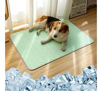 LULUMAIC Tapis de Refroidissement pour Chien, Coussin Auto-refroidissant pour Chiens, Tapis de Couchage rafraîchissant pour Chien et Chat, Durable, réutilisable, Lavable, Couverture pour Animaux de