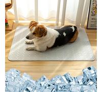 LULUMAIC Tapis de Refroidissement pour Chien, Coussin Auto-refroidissant pour Chiens, Tapis de Couchage rafraîchissant pour Chien et Chat, Durable, réutilisable, Lavable, Couverture pour Animaux de