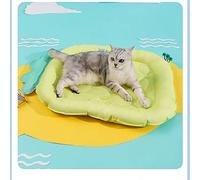 LULUMAIC Tapis de Refroidissement pour Chien, Coussin de Glace, nid de Glace, Tapis de Couchage, Fournitures pour Animaux de Compagnie