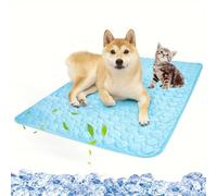 LULUMAIC Tapis rafraîchissant pour Animaux de Compagnie, Tapis rafraîchissant d'été et Coussin de Couchage pour Chiens et Chats de Petite, Moyenne et Grande Taille, Utilisation dans Une Cage, Un
