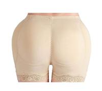 LULUMAIC Vêtement Gainant pour Femme, contrôle du Ventre, contrôle du Ventre, Levage des Fesses, Short de Butin pour Femme, Beige, Moyen
