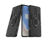 LuluMain Compatible avec 1+8 (5G) Coque, Anneau de Support Téléphone Voiture Magnétique Bague 360 Étui de Protection pour OnePlus 8 (Noir)