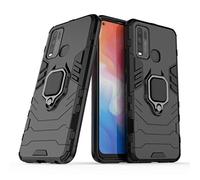 LuluMain Compatible avec Vivo Y50 Coque, Anneau de Support Téléphone Voiture Magnétique Bague 360 Étui de Protection (Noir)