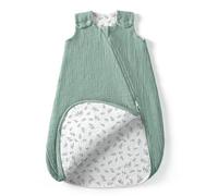 lulumoon Gigoteuse bébé de 3 à 9 Mois : Gigoteuse en Mousseline pour garçons et Filles ; Gigoteuse bébé en Coton pour Chambre d'enfant de 70 cm, Toute l'année
