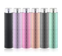 Lulupack 8ml Atomiseur Parfum,Vaporisateur Vide de Sac Rechargeable, Recharge Spray Flacon, Pulverisateur Voyage (6PCS,Multicolore Diamond 1