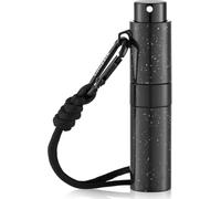 Lulupack Atomiseur de parfum de voyage rechargeable - Porte-clés mini flacons vaporisateurs de recharge de parfum pour après-rasage - Petite bouteille de parfum portable de voyage - Atomiseur vide de
