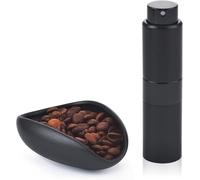 Lulupack Tasse doseuse pour grains de café - Flacon pulvérisateur d'eau de café de 20 ml et plateau de dosage - Accessoires de fabrication d'expresso à dose unique - Plateau doseur de grains pour
