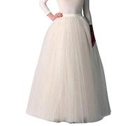 Lulupi Jupon Jupe Femme Tutu Longue 2023 Été Et Automne Soldes Sexy Rétro Multi-Couleurs Stretch Tulle Ballet Casual Skirt