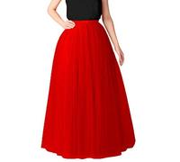 Lulupi Jupon Jupe Femme Tutu Longue 2023 Été Et Automne Soldes Sexy Rétro Multi-Couleurs Stretch Tulle Ballet Casual Skirt