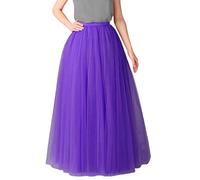 Lulupi Jupon Jupe Femme Tutu Longue 2023 Été Et Automne Soldes Sexy Rétro Multi-Couleurs Stretch Tulle Ballet Casual Skirt