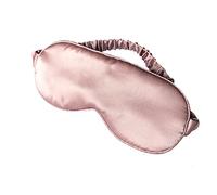 LULUSILK Masque sommeil soie mûrier pour femme, Rose | 100% soie mûrier 19 mommes. Réglable, ultra-doux, anti-frisottis. Protège peau et cheveux.