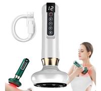 LumaFirm - Cellulite Massager, Anti-Stretch Mark Massager, 12 Levels Adjustable LumaFirm Cellulite Suction, Visibly Reduces Cellulites, Firms and Smooths Skin - Visible Results in 2 Week (White)