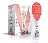 LumaGlow Red LED Light Therapy de Project E Beauty | Rajeunissement de la peau et anti-âge | Diminue les rides et ridules | Améliore l'élasticité de la peau | Appareil portable (lumière rouge)