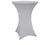 Lumaland 5X Housse de Table Haute qualité 80-85 cm, Certificat ÖKO-TEX® | Housse de Table Stretch à séchage Rapide, Housse avec Renfort au Niveau des Pieds | Lavable, Facile d'entretien & Durable