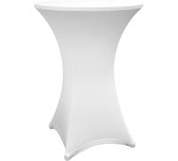 Lumaland 5X Housse de Table Haute qualité 80-85 cm, Certificat ÖKO-TEX® | Housse de Table Stretch à séchage Rapide, Housse avec Renfort au Niveau des Pieds | Lavable, Facile d'entretien & Durable