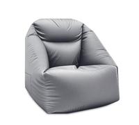 LUMALAND Fauteuil AIR Gonflable Intérieur Extérieur Piscine Camping Gris