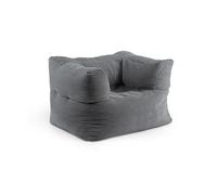 Lumaland Fauteuil modulaire - Série Corduroy - Pouf d'intérieur avec structure douce - Modules idéaux - Pouf pour salon, etc. - 96 x 72 x 70 cm
