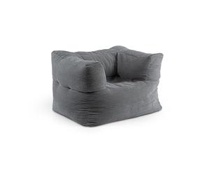 Lumaland Fauteuil modulaire - Série Corduroy - Pouf d'intérieur avec structure douce - Modules idéaux - Pouf pour salon, etc. - 96 x 72 x 70 cm