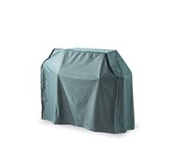 Lumaland Housse de Barbecue - 165 x 63 x 125 cm - Imperméable - Tissu Oxford 600D indéchirable - 280 g/m² - Housse pour Barbecue à gaz - Résistant au Vent, aux UV - en Vert/Gris