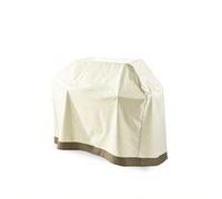 Lumaland Housse de Barbecue - 183 x 68 x 133 cm - Imperméable - Tissu Oxford 600D indéchirable - 280 g/m² - Housse de Protection pour Barbecue à gaz - Résistant aux UV - Été, Hiver - Beige