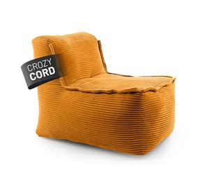 Lumaland Partie centrale modulaire - Série velours côtelé - Pouf d'intérieur avec structure douce - Idéal pour les modules de canapé et pour pouf - Pouf avec rembourrage - Pour salon et autres - 54 x