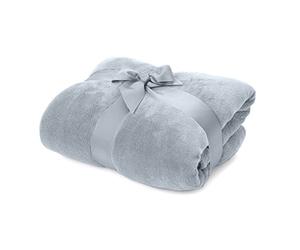 Lumaland Plaid en Polaire de Corail | Douceur et polyvalence pour Votre intérieur | Lavable en Machine | Parfait pour Le lit, Le canapé ou Les soirées sur Le Balcon [220 x 240 cm]