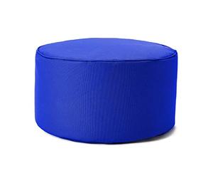 Lumaland Pouf (50 l) - Pouf Compact avec Fonction 3 en 1 : Tabouret Confortable, Table Pratique et Repose-Pieds élégant pour l'intérieur et l'extérieur - avec Rembourrage en polystyrène expansé