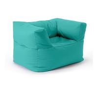 Lumaland Pouf-Lounge Modulaire | Fauteuil Imperméable | Ensemble de Sièges Intérieur & Extérieur | Sièges Lavables pour Jardin & Intérieur | Canapé Facilement Extensible & Léger | 96x72x70 cm