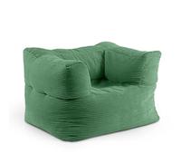 Lumaland Pouf modulaire en velours côtelé, 400 l, pour canapé modulaire, idéal pour le salon, la chambre à coucher, etc.