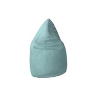 Lumaland Pouf Poire XL 120 L - Ligne Confort - Fauteuil Poire Adulte et Enfant pour Salon - 45 x 60 cm - Bean Bag Pouf Intérieur avec Coutures Solides - Turquoise