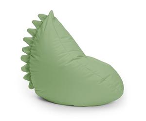 Lumaland Pouf pour enfant - Monster - Pouf famille d'animaux pour enfants - Imperméable pour l'intérieur et l'extérieur - Matériau facile d'entretien - 80 x 80 x 70 cm et léger - 2,9 kg - Vert