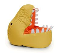 Lumaland - Pouf pour enfants Dino | Pouf animal de la famille pour les enfants | Pouf résistant à l'eau pour l'intérieur et l'extérieur | Matériau facile à entretenir | 90 x 90 x 70 cm & 4,1 kg léger