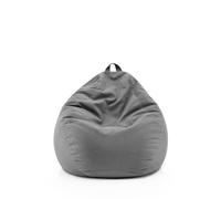 LUMALAND sac de siège à cordon fin 120 L perles EPS sac de haricots coussin d...