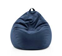 LUMALAND Sac de Siège Cord Feincord 250L EPS Perles Beanbag Fauteuil Salon Co...