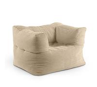 LUMALAND Sac de Siège Fauteuil Cord Modular Indoor Beanbag Rempli 400L EPS...