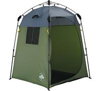 Lumaland Tente confidentialité Vestiaire Douche Toilette instantanée Pop Up 155x155x220 cm Vert